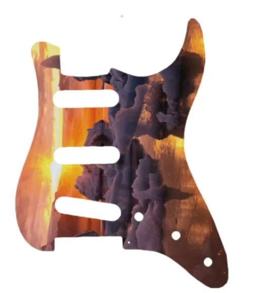 Sunset Clouds Strat