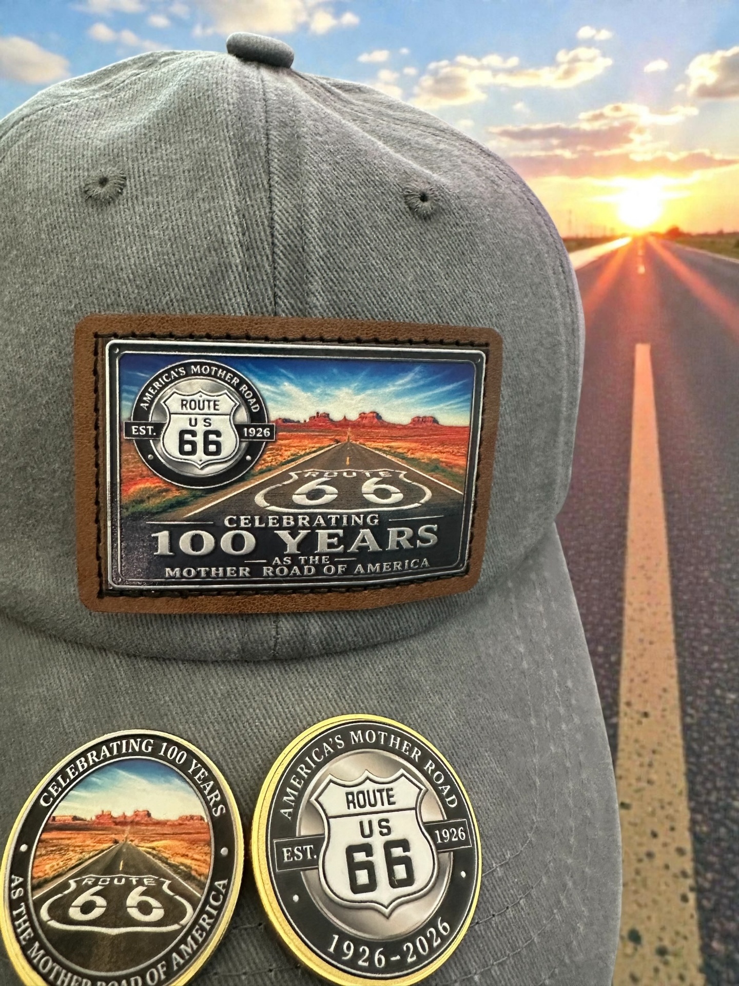 Route 66 Collection Cap — Celebrating 100 Years