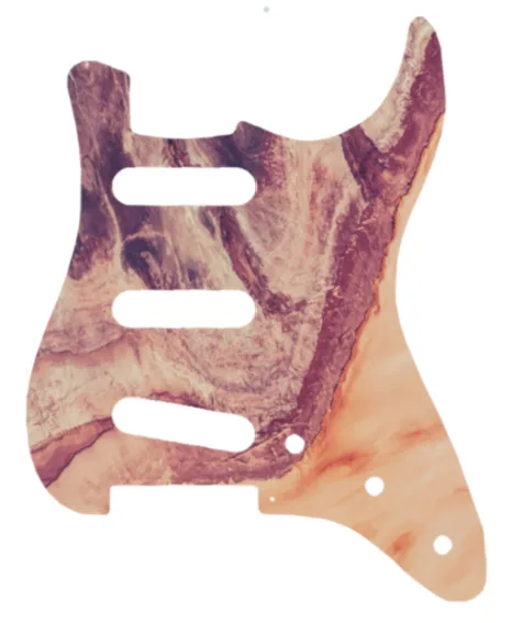 Purple Burl Strat